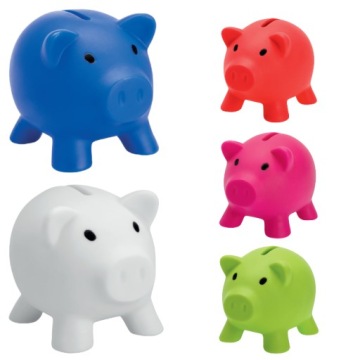 КОПИЛКА Открывающаяся ПВХ Красный