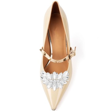 2 шт. съемные зажимы для обуви, пряжки для обуви с кристаллами