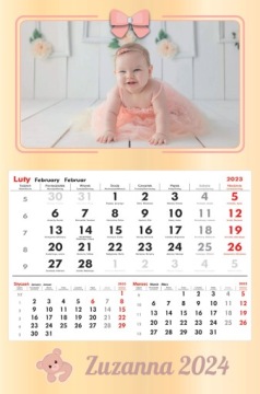 Календарь с одной фотографией 2024 Ваши фотографии