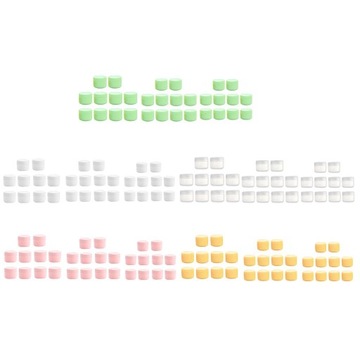 10 пустых баночек из-под крема - Розовый - 20 г