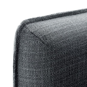 ВАЛЛЕНТУНА Чехол на спинку 80х80 Хилларед светло-серый