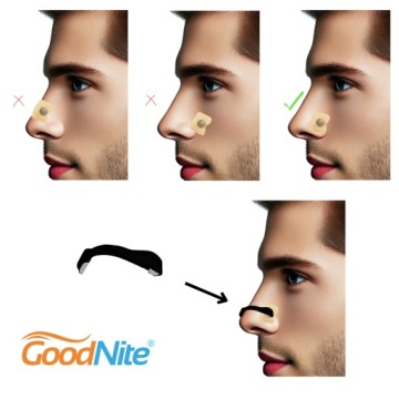 ORIGINAL PRO: магнитная лента для носа GoodNite CLIPS: SENSE TRAINING, BLACK