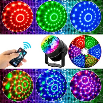 ДИСКО-ЛАМПЫ ДИСКО-ВЕЧЕРИНКА ДОМАШНЯЯ ВЕЧЕРИНКА RGB СВЕТОДИОДНЫЕ СВЕТИЛЬНИКИ СЦЕНА