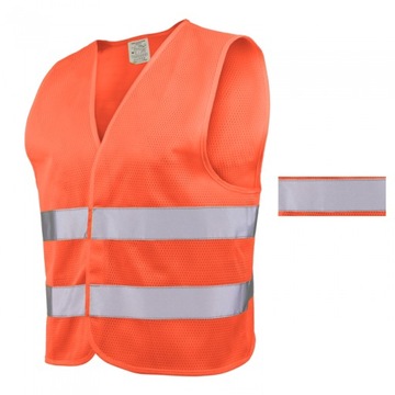 Kamizelka ODBLASKOWA Siatkowa VEST2 MESH O r.XXL