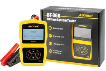 ТЕСТЕР АККУМУЛЯТОРА 12 В AUTOOL BT360 PL