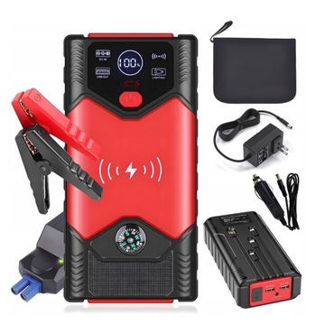 MOCNY POWER BANK JUMP STARTER ROZRUCH DO SAMOCHODU 12V 20000MAH