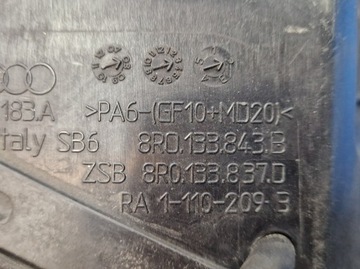 AUDI A4 B8 A5 Q5 POUZDRO FILTRU VZDUCHU 2,0TDI 8R0133843B