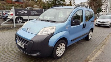 Citroen Nemo Combi 1.4 75KM 2009 Citroen Nemo Rej PL Klima 4 poduszki CD Opony ...