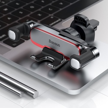 Автомобильный держатель BASEUS Lateral Gravity SUYL для воздухозаборной решетки