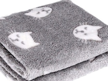 Толстый флисовый чехол 75х100 одеяла для коляски