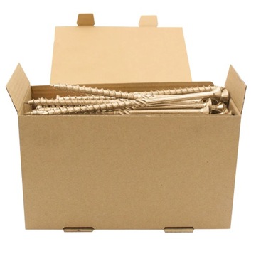 Шурупы столярные по дереву 8х260 КОНИЧЕСКИЕ TORX 50шт WCS-08260 AZMET