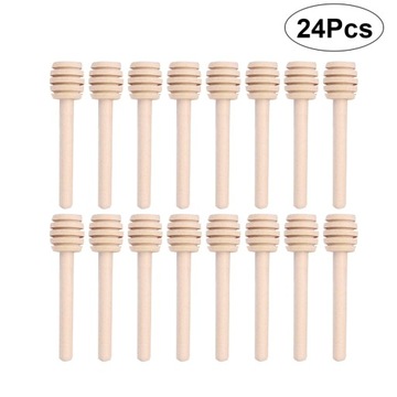 Мини-ложки для меда рассыпные 24 шт.