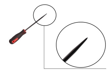 ZESTAW HACZYKI DO USZCZELEK I ORINGÓW 9 ELEMENTÓW