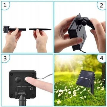 СОЛНЕЧНАЯ СВЕТ ГИРЛЯНД САДОВАЯ РЕШЕТКА СОЛНЕЧНЫЕ ФОНАРИ ЛАМПЫ ШАРИКИ