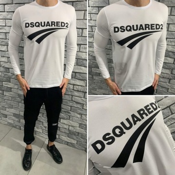 DSQUARED2 r. XL bluza longsleeve koszulka DSQ2 D2