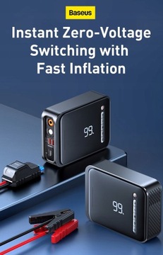 Автомобильный стартер Baseus 2 в 1 Power Bank Air