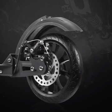 СКЛАДНОЙ СКУТЕР, ДИСКОВЫЙ ТОРМОЗ, АМОРТИЗАТОРЫ