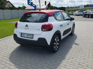 Citroen C3 III Hatchback 1.2 PureTech 82KM 2017 Citroen C3 1.2 Benzyna Salon Polska Alu Felgi 17, zdjęcie 10
