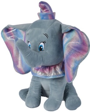 DISNEY 100 велика м'яка іграшка слон DUMBO кольорова м'яка іграшка слоник 50 см