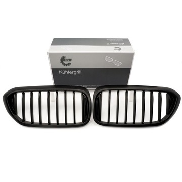 GRILL NERKA ATRAPA BMW 5 G30 51712430993 CZARNY MAT