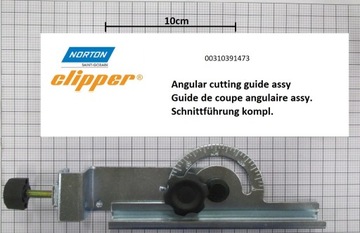 Komplet prowadnic do cięcia do TR201E/202 Clipper