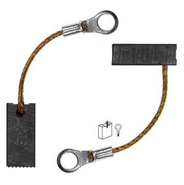 Szczotki węglowe BLAUKRAFT EINHELL INTERKERN 6,2x8