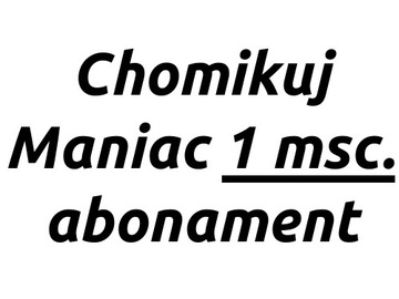 CHOMIKUJ Maniac СМС ​​подписка 50 ГБ автомат