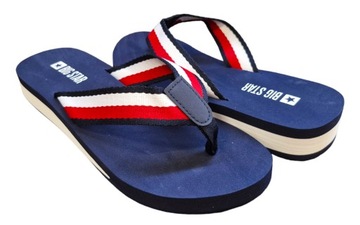 Japonki sportowe damskie platforma BIG STAR LL274779 39