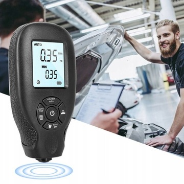 ИЗМЕРИТЕЛЬ ТОЛЩИНОМЕРА КРАСКИ HW-300 ЧЕРНЫЙ