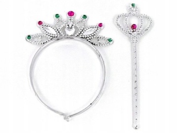 ZESTAW PIĘKNOŚCI - DIADEM I RÓŻDŻKA, ADAR