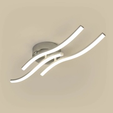 СВЕТОДИОДНЫЙ ПОТОЛОЧНЫЙ СВЕТИЛЬНИК, СОВРЕМЕННАЯ ЛЮСТРА, 18ВТ 4000К