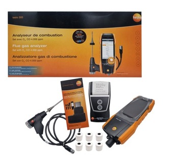 Комплект анализатора выхлопных газов Testo 300 с принтером