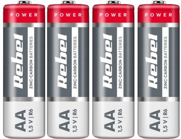 4szt BATERIA AA BATERIE PALUSZKI LR6 R6 1,5V MOC