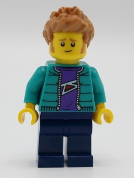 Lego Mężczyzna w turkusowym swetrze twn390