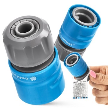 Быстроразъемный соединитель для садового шланга Cellfast | Соединитель подачи шланга 1/2