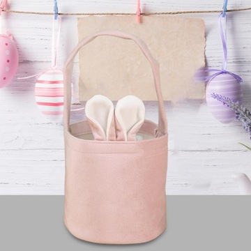 Пасхальная корзина пасхальная кролика мешет яйца сахарное печенье