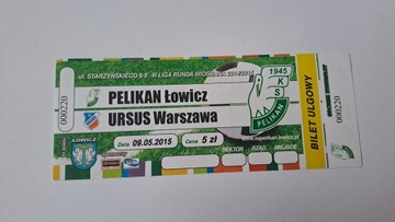 PELIKAN ŁOWICZ - URSUS WARSZAWA 09-05-2015