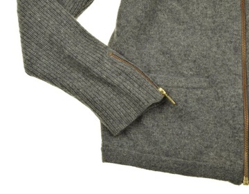 FILIPPA K SWETER NA ZAMEK 100% LAMBSWOOL r. XS