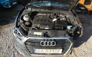 Audi A3 8V Sportback 5d Facelifting 2.0 TDI 150KM 2017 Audi a3 2017r, SPORTBACK, 2.0 TDI AUT. Uszkodzony, Poobijany. Jezdzi. VAT, zdjęcie 4