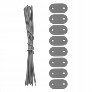 ELEMENTY MOCUJĄCE DO MAT OSŁONOWYCH PVC SZARY