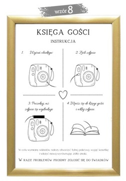Свадьба свадьба ЗОЛОТАЯ РАМА - инструкция к фотоаппарату INSTAX