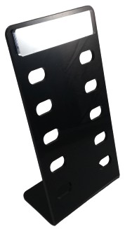 STOJAK NA OKULARY PLEXI Z LUSTREM- 5 SZTUK