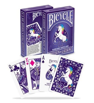 Ładne Karty do Gry JEDNOROŻEC Unicorn Zestaw HIT!!