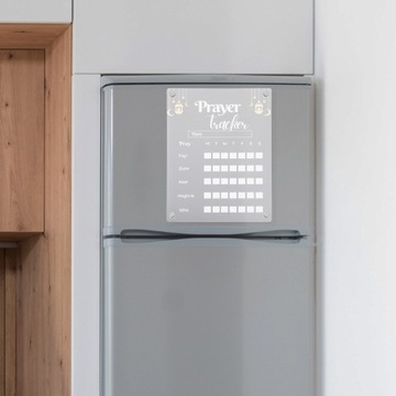 АКРИЛОВЫЙ ХОЛОДИЛЬНИК С ДОСКОЙ ДЛЯ ОБЪЯВЛЕНИЙ