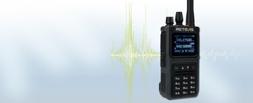 Двухдиапазонная рация Retevis C1, профессиональная рация, IP67.5W