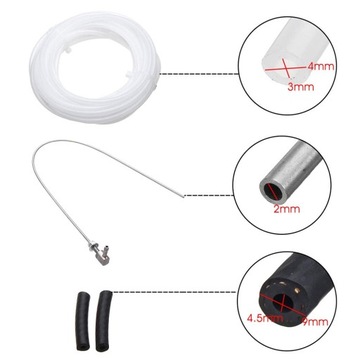 ВПУСКНАЯ ТРУБКА ИГЛА FV ТОПЛИВ ДЛЯ WEBASTO КОМПЛЕКТ С МАСЛЯНОЙ ТРУБКОЙ 4 М