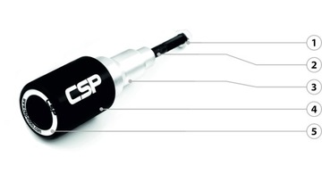 Аварийные колодки CSP для Honda CB600 HORNET 1998-2006 гг.