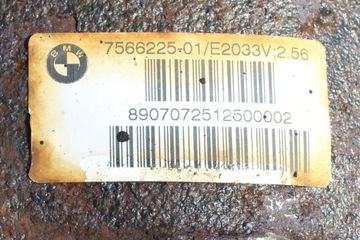 NÁPRAVA DIFER ZADNÍ 2.56 BMW E87 E90 120D 320D 2.0D N47 MANUÁLNÍ 7566225