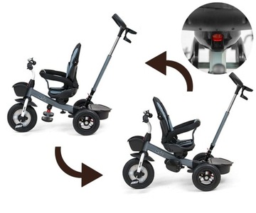 MILLY MALLY 2490 Movi серый трехколесный велосипед 5в1