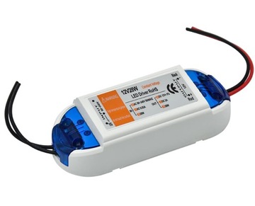 ZASILACZ MONTAŻOWY MEBLOWY TAŚMA LED 12V 2A 28W